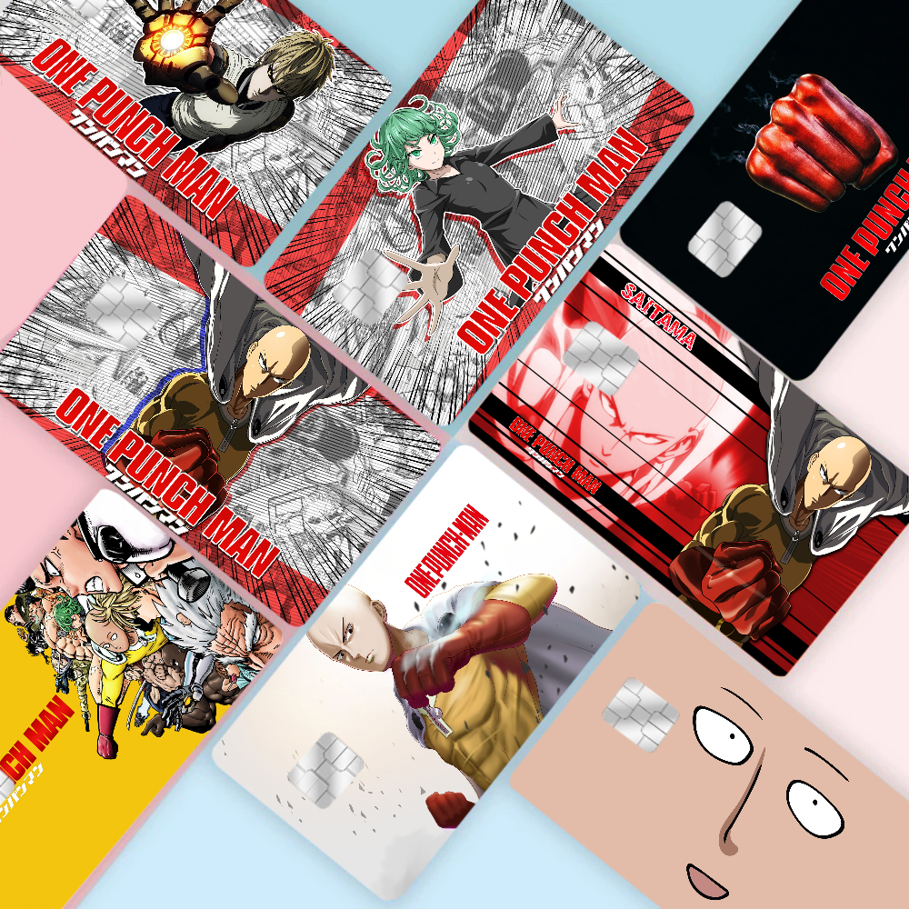 Anime Cosplay One Punch Man - O-One P-Punch M-Man Anime Cartoon Sticker