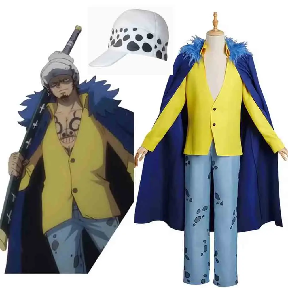 Anime Cosplay Boy - Anime Trafalgar D Water Law Cosplay