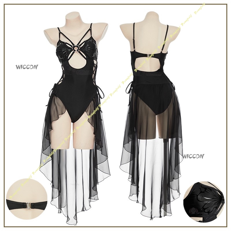 Anime Cosplay Bikini - Cosplay Costume Woman Suit Butterfly Gothic