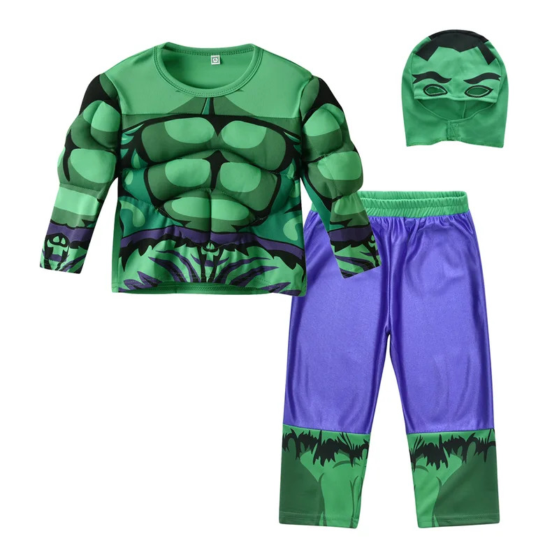 Anime Cosplay Kid - Children The Hulk Cosplay Costume Boys