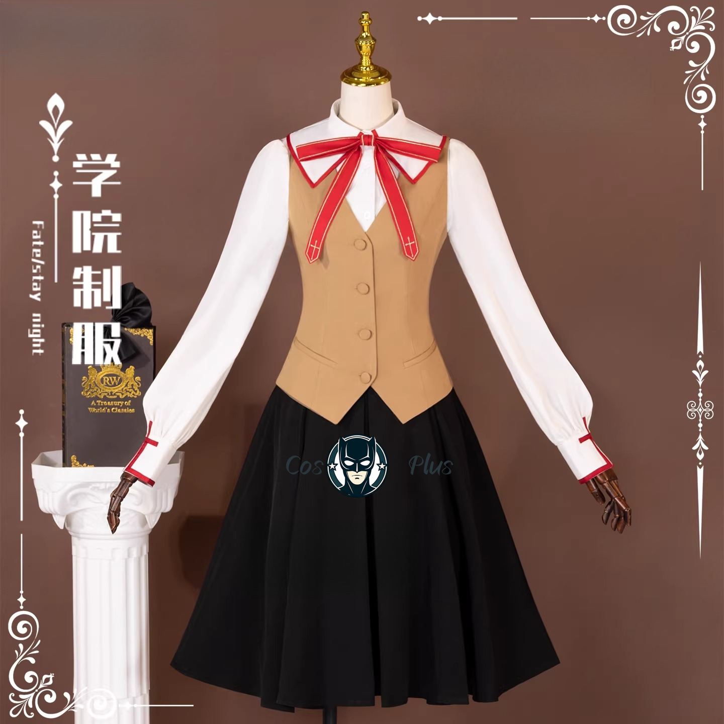 Anime Cosplay Female - Game Anime Fate/stay night Tohsaka Rin