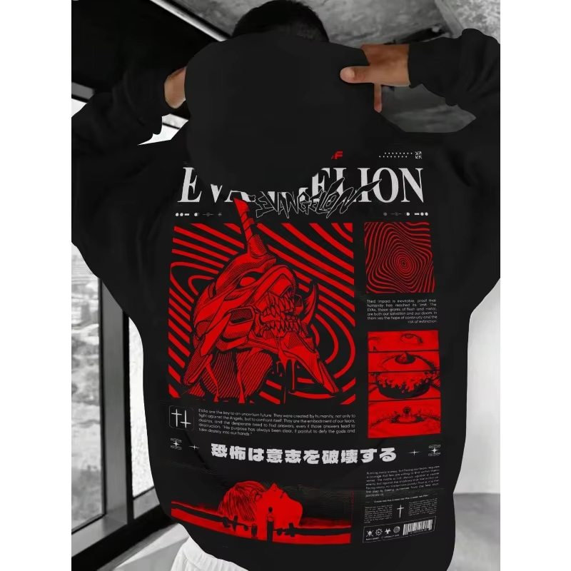 Fullmetal Alchemist Coat - 2026 New Evangelion Anime Eva Printed