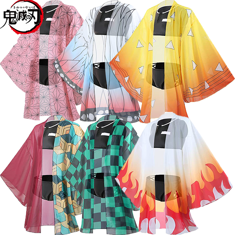 Anime Cosplay Bikini - Anime Nezuko Cosplay Shinobu Kocho Swimsuit