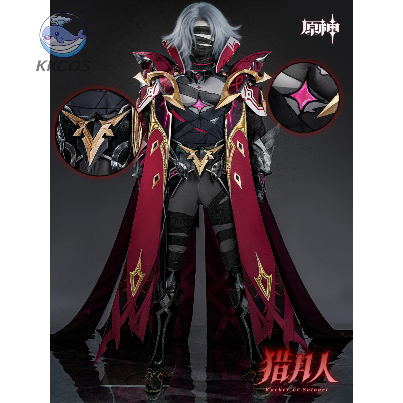 Anime Cosplay Female - Genshin Impact -Rerir(Sinner of Defiling Death\Racher