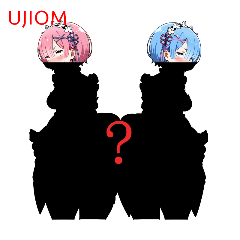 Anime Cosplay Wallpaper - UJIOM Rem Ram Seductive Anime Figure
