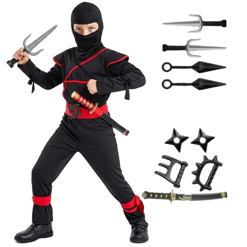 Anime Cosplay Kid - Japanese Samurai Costume for Kids Ninja