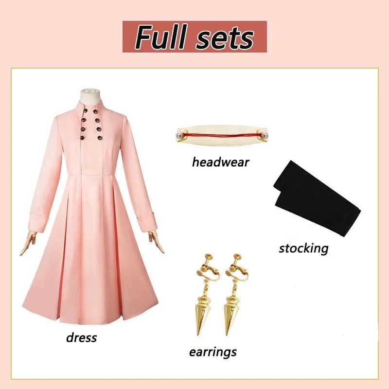 Yor Forger Cosplay dress Anime - Anime Cosplay Yor Forger avaliação e preço