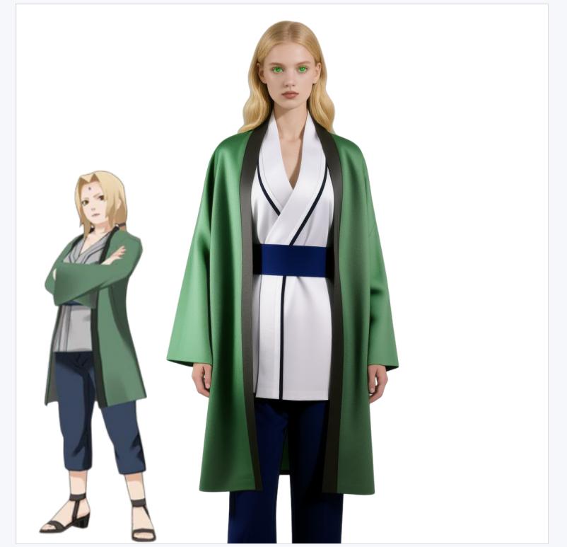 Japanese Anime Cartoon Cosplay - Cosplay Anime Tsunade avaliação e preço