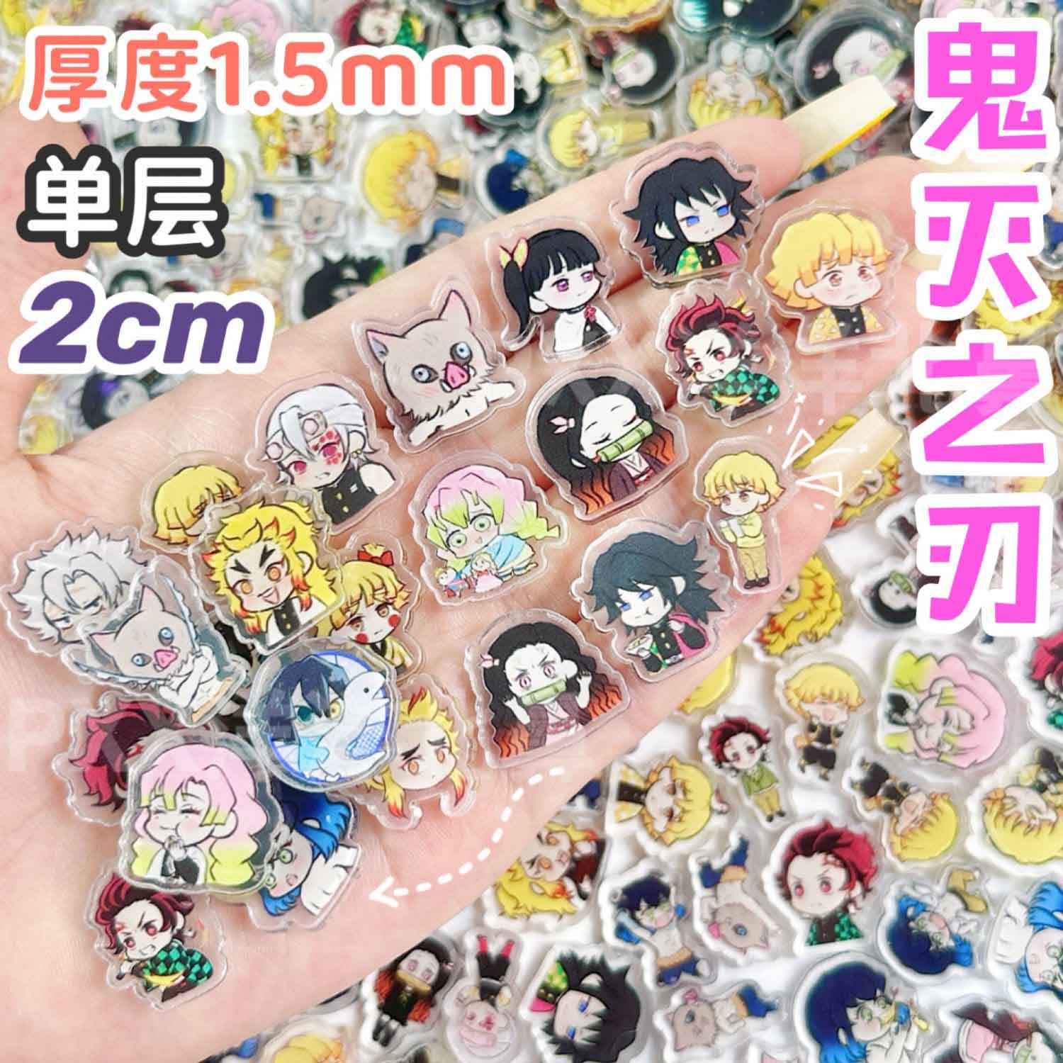 50/100Pcs 1/2cm Mini Demon Sla - Cosplay Anime Tsunade avaliação e preço