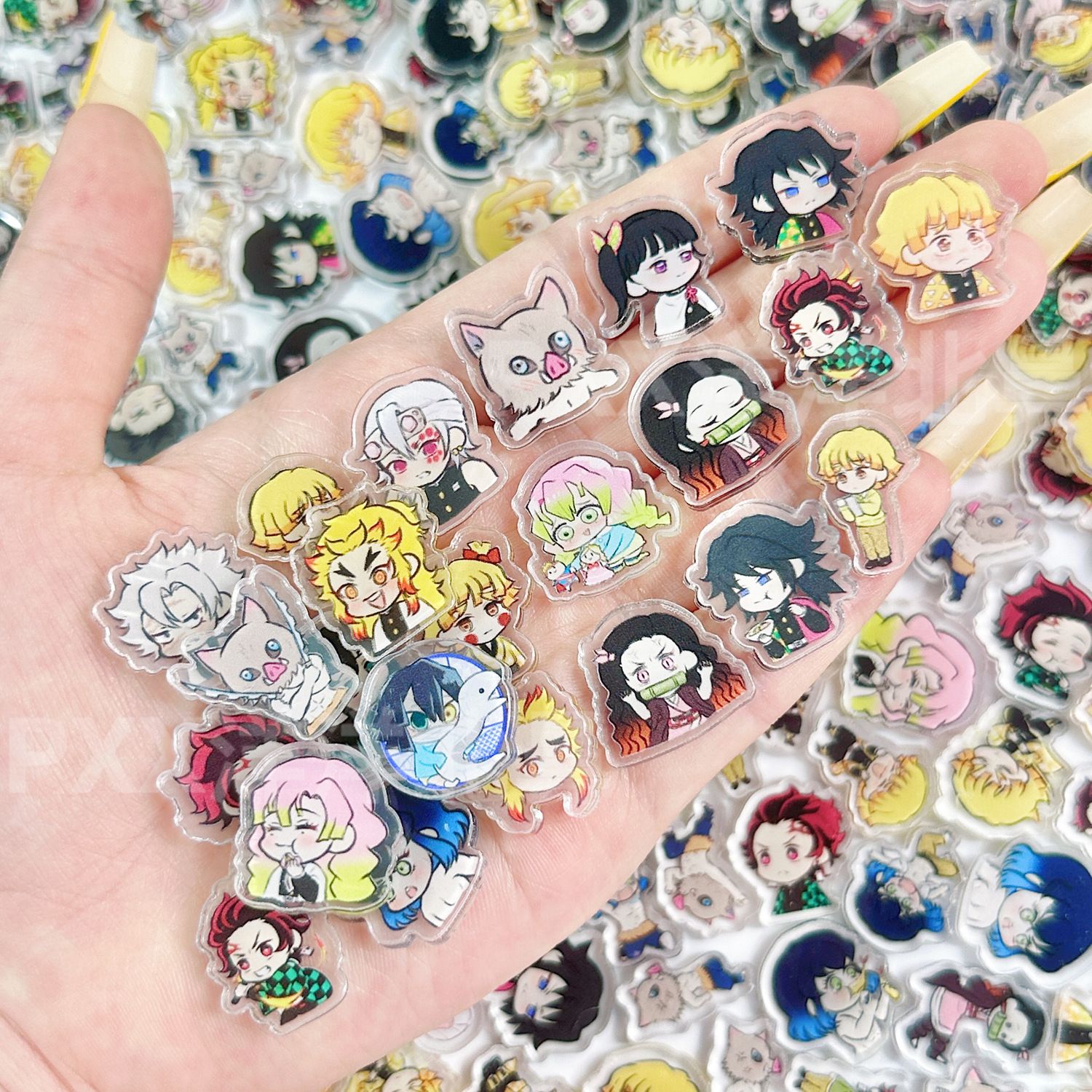 50/100Pcs 1/2cm Mini Demon Sla - Cosplay Anime Tsunade avaliação e preço