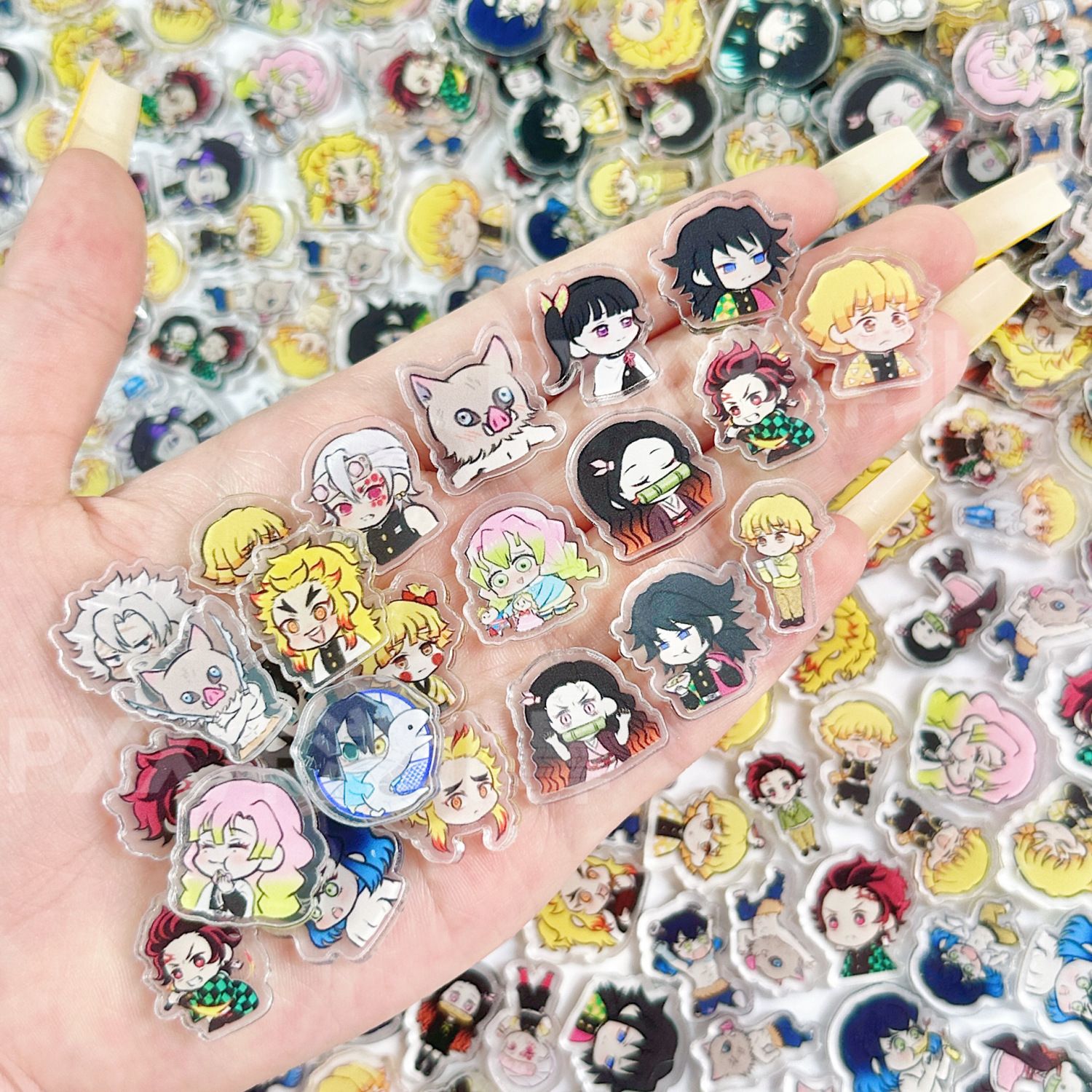 50/100Pcs 1/2cm Mini Demon Sla - Cosplay Anime Tsunade avaliação e preço