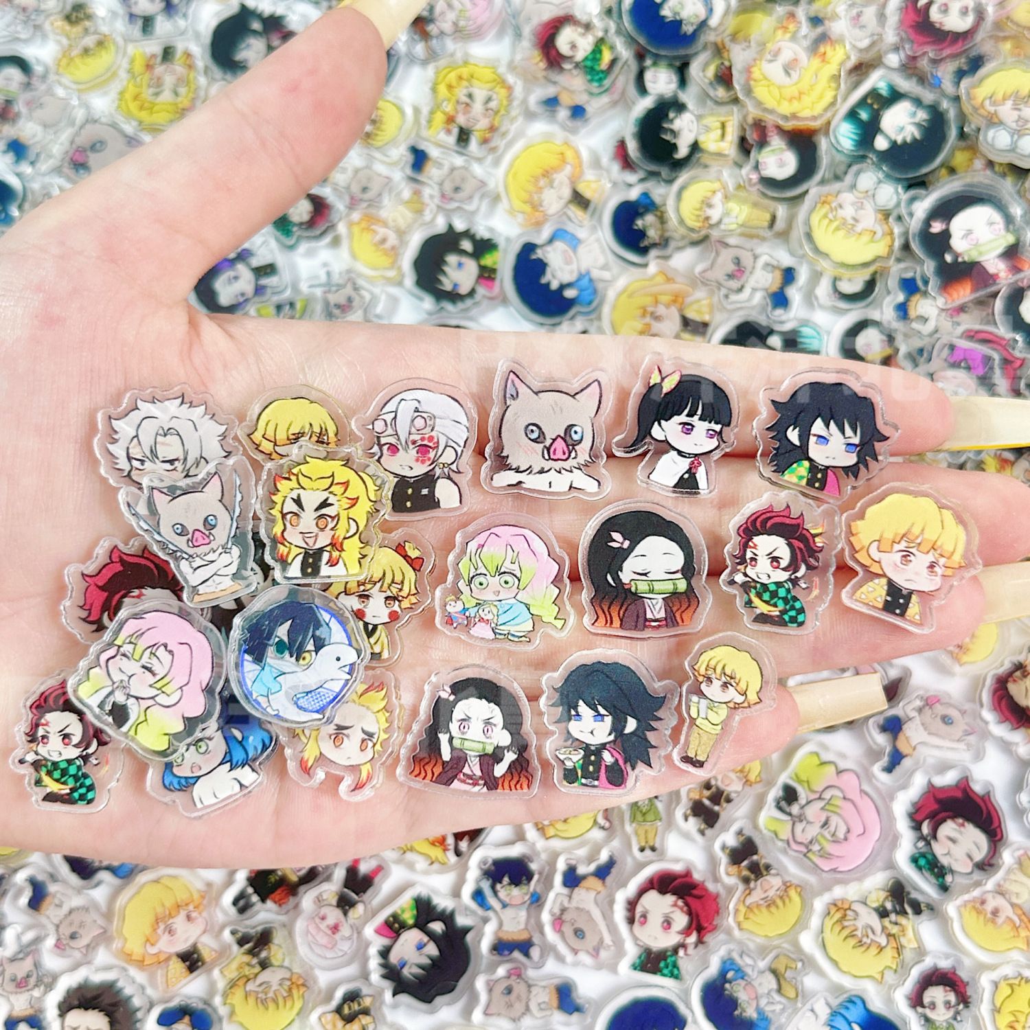 50/100Pcs 1/2cm Mini Demon Sla - Cosplay Anime Tsunade avaliação e preço