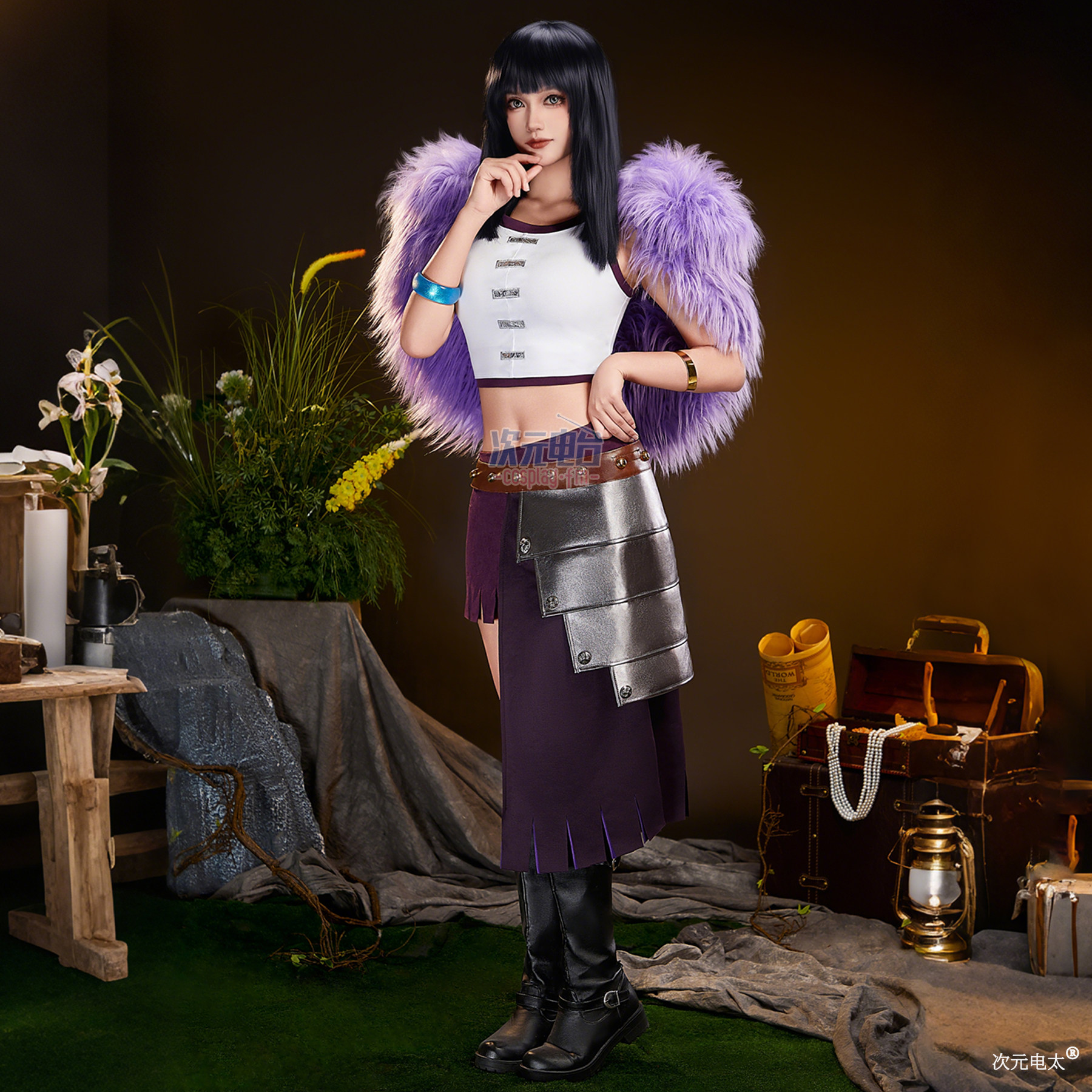 Anime Nico Robin Cosplay Costu - Anime Cosplay Mujer avaliação e preço