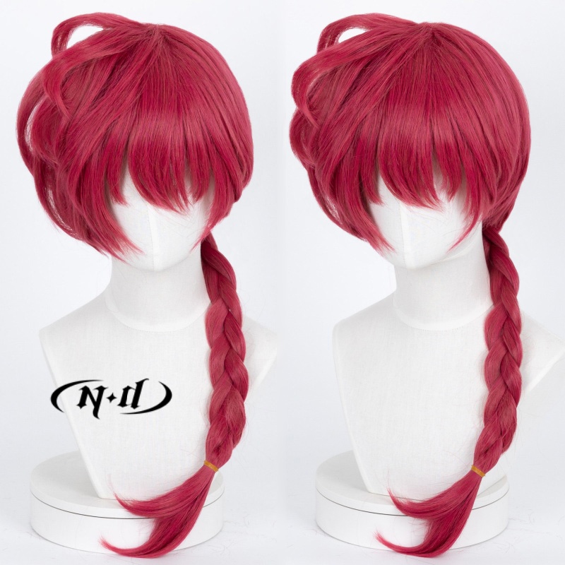 ND Ranma Saotome Cosplay Wigs  - Anime Cosplay With Red Hair avaliação e preço