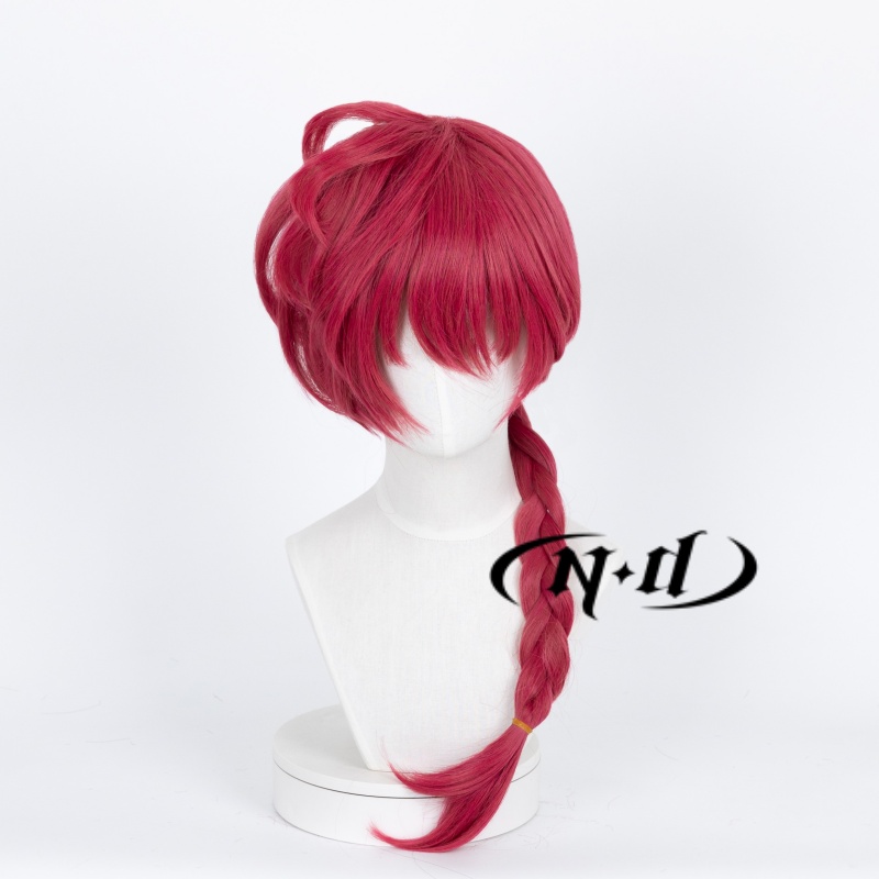 ND Ranma Saotome Cosplay Wigs  - Anime Cosplay With Red Hair avaliação e preço
