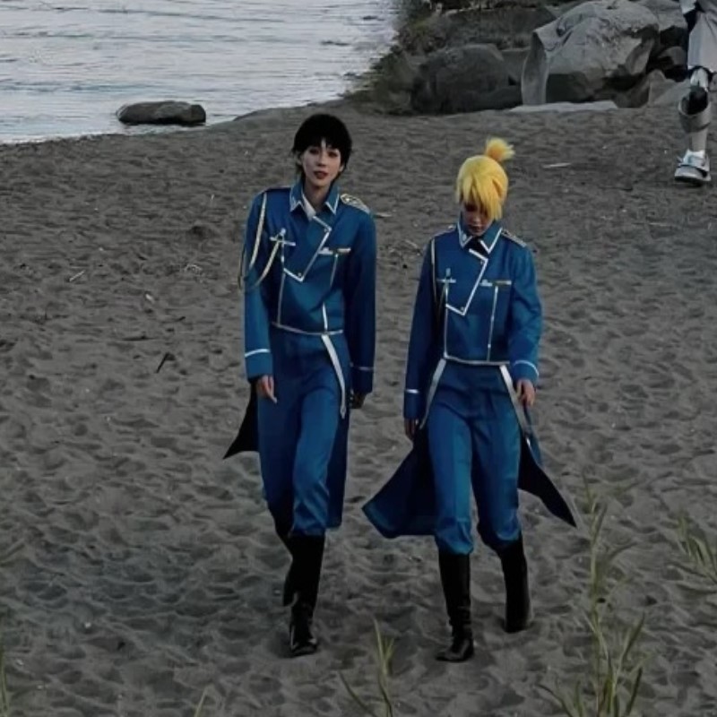 Roy Mustang Cosplay Anime Full - Fullmetal Alchemist Coat avaliação e preço