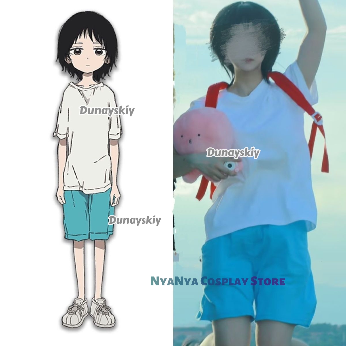 Takopi's Original Sin Cosplay  - Anime Cosplay Yumeko avaliação e preço