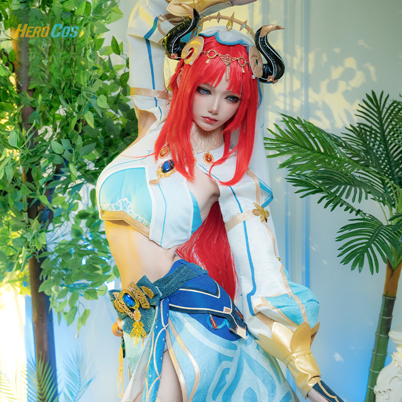 Game Genshin Impact Nilou Cosp - Cosplay Anime Yae Miko avaliação e preço
