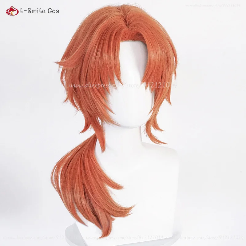 xiaoxiao Anime Hanako-kun Aoi  - Anime Cosplay Orange Hair avaliação e preço