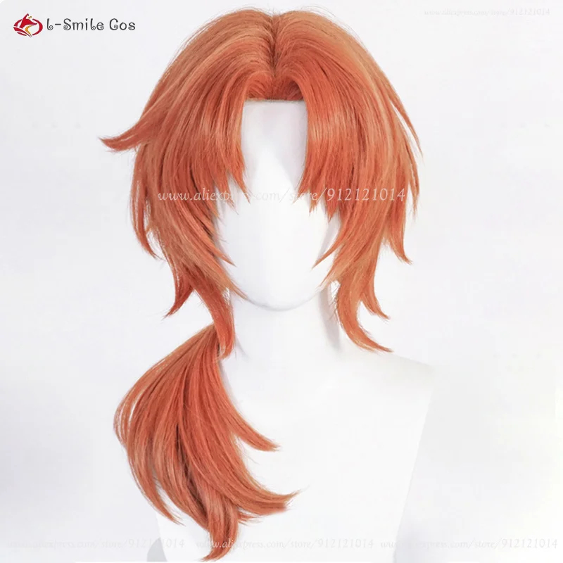 xiaoxiao Anime Hanako-kun Aoi  - Anime Cosplay Orange Hair avaliação e preço