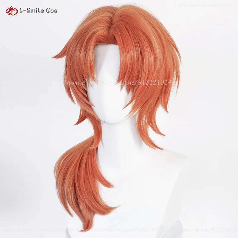 xiaoxiao Anime Hanako-kun Aoi  - Anime Cosplay Orange Hair avaliação e preço