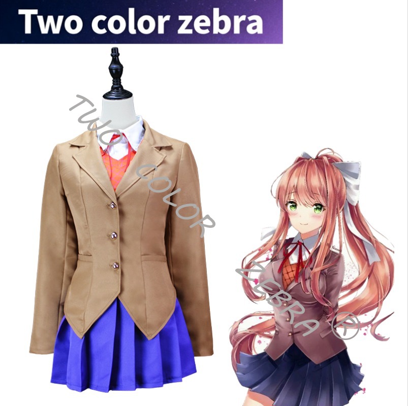 Doki Doki Literatur club Rolle - Anime Cosplay Kostüm avaliação e preço