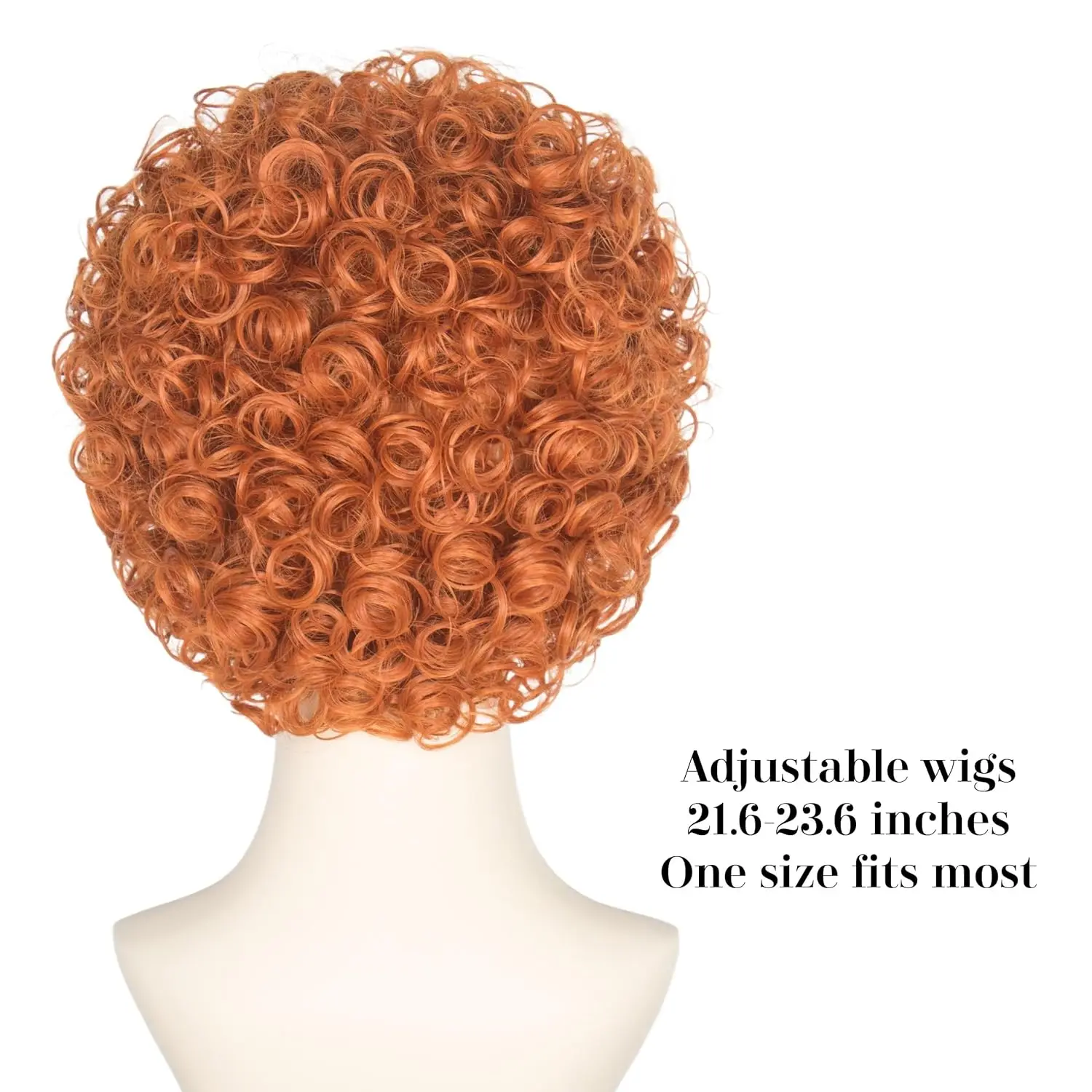 Women Short Curly Red Brown Ha - Anime Cosplay With Red Hair avaliação e preço