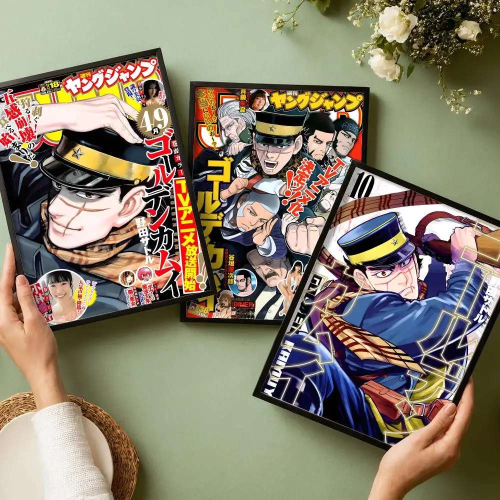 Anime G-Golden Kamuy Poster De - Anime Cosplay Wallpaper avaliação e preço
