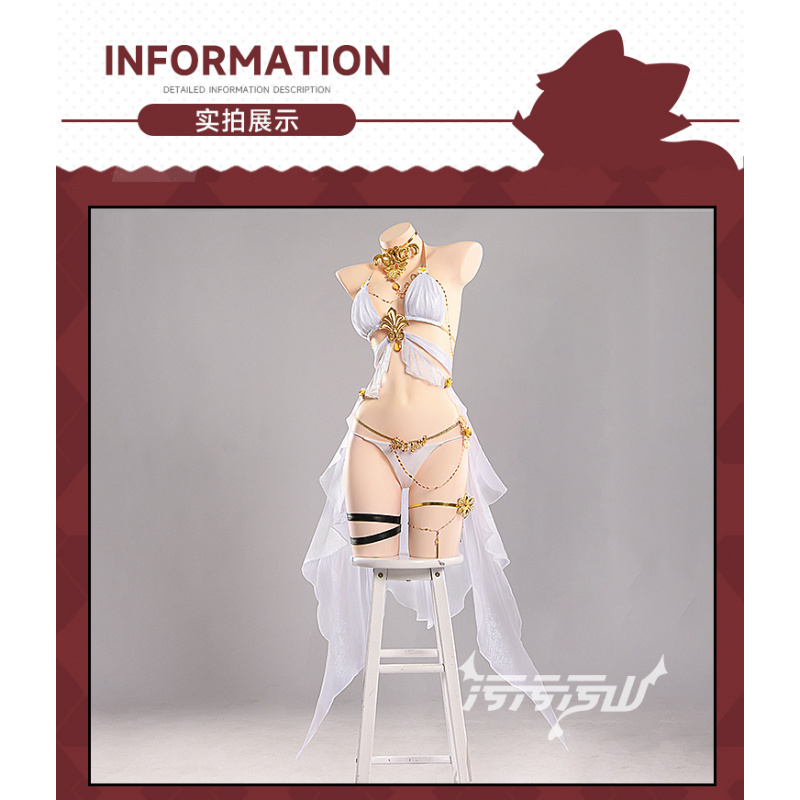 Women's sexy bikini swimsuit d - Anime Cosplay Bikini avaliação e preço
