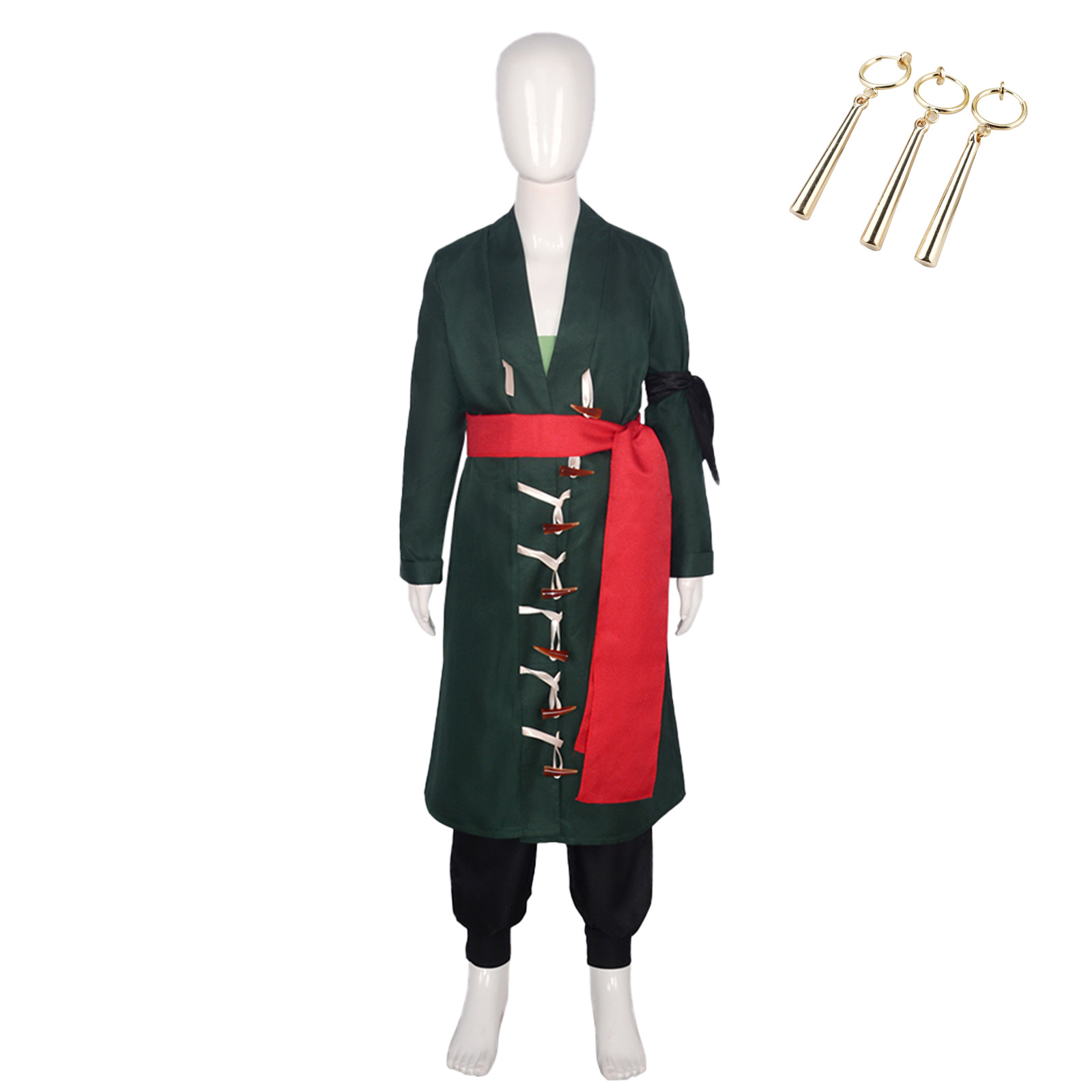 Fantasia Wano Country Roronoa  - Anime Cosplay Kid avaliação e preço