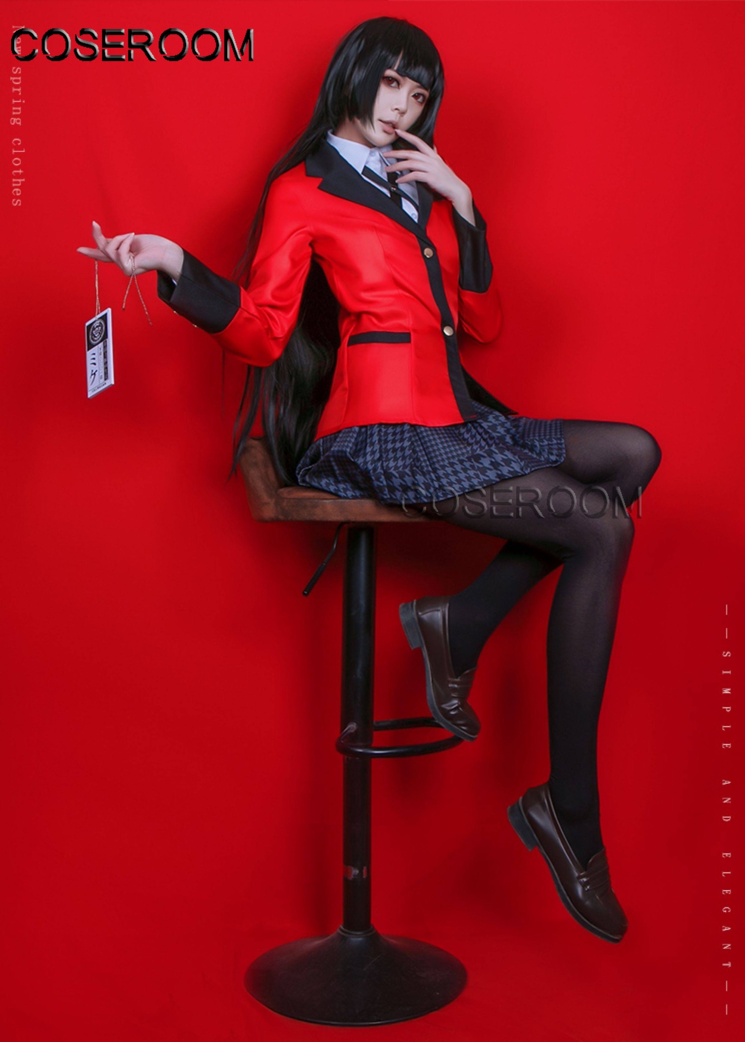 Anime Kakegurui Compulsive Gam - Anime Cosplay Yumeko avaliação e preço