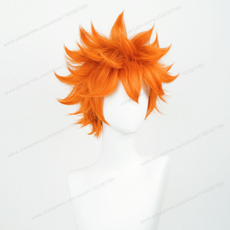 Hinata Shoyo Cosplay Wig 26cm  - Anime Cosplay Orange Hair avaliação e preço
