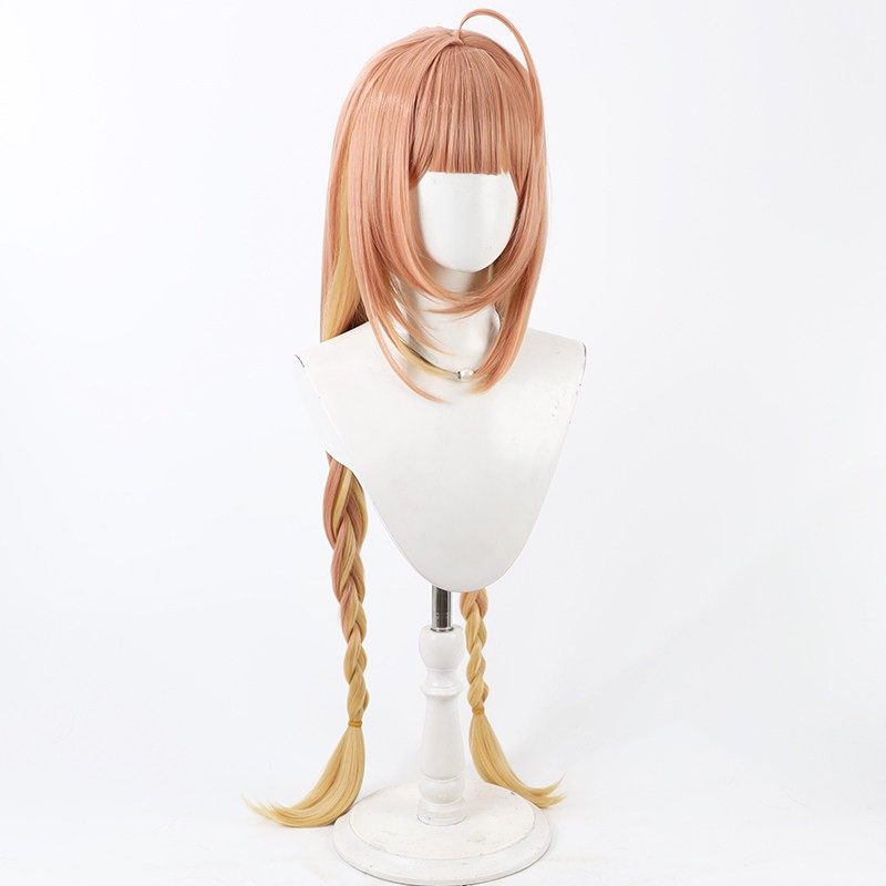 Blue Archive Endou Shimiko Cos - Anime Cosplay Orange Hair avaliação e preço
