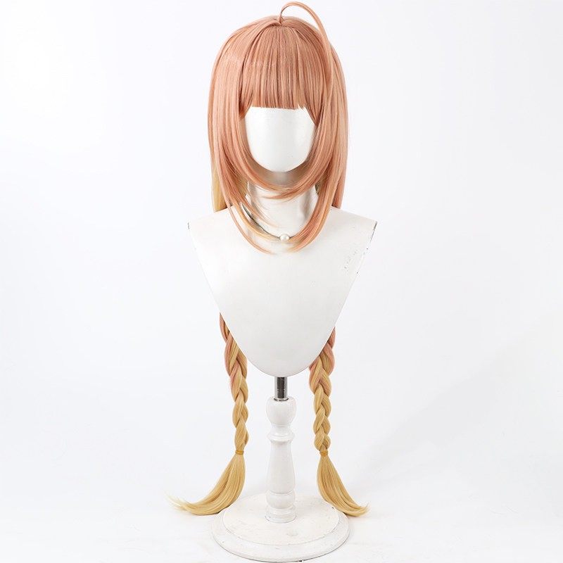 Blue Archive Endou Shimiko Cos - Anime Cosplay Orange Hair avaliação e preço