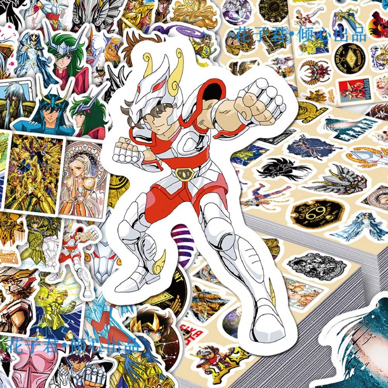 101Pcs Saint Seiya Anime Stick - Anime Cosplay Manga avaliação e preço