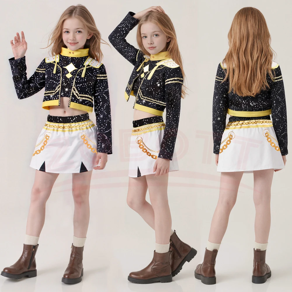 Kids Mira Rumi Zoey Stage Outf - Anime Cosplay Kid avaliação e preço