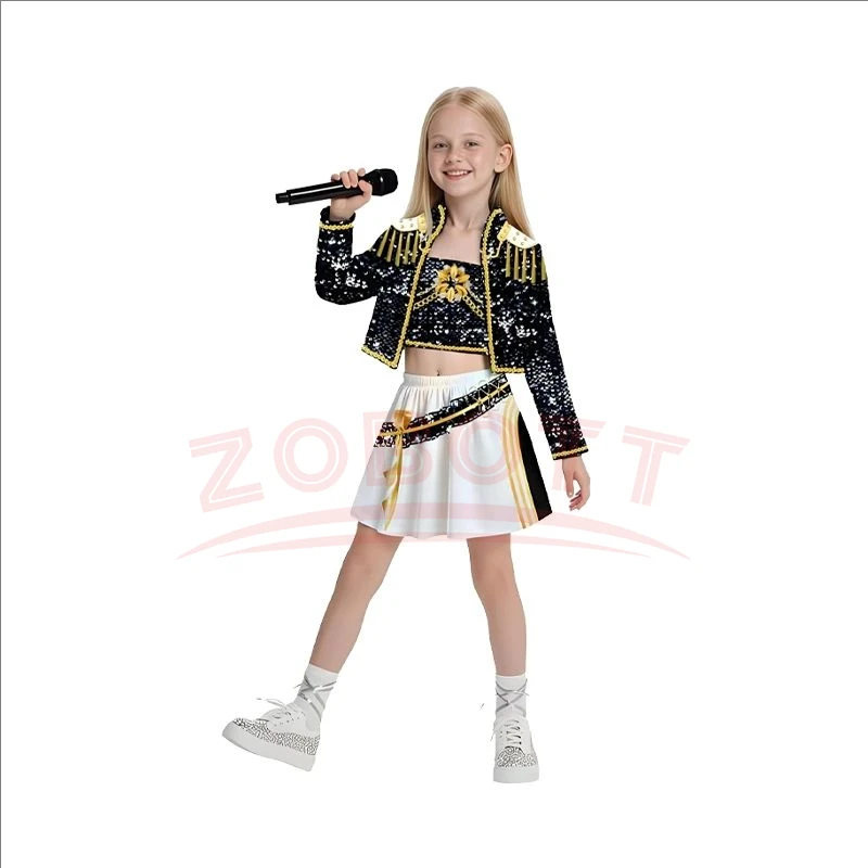 Kids Mira Rumi Zoey Stage Outf - Anime Cosplay Kid avaliação e preço