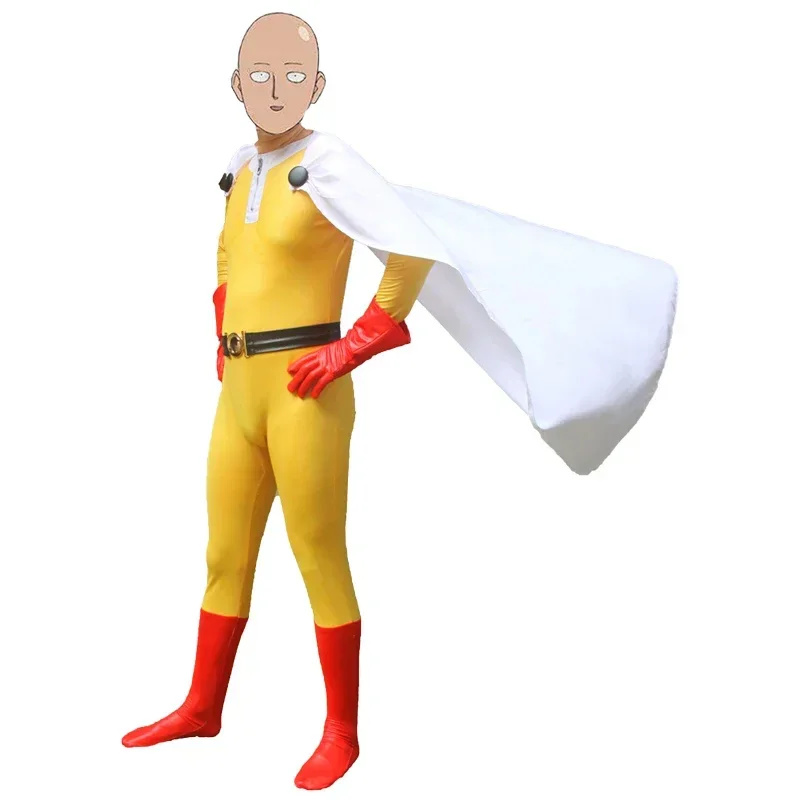 Adult Halloween Costume for Ma - Anime Cosplay One Punch Man avaliação e preço