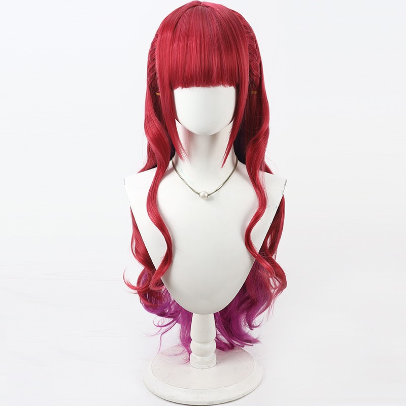 Houshou Marine Cosplay Wig Vtu - Anime Cosplay With Red Hair avaliação e preço