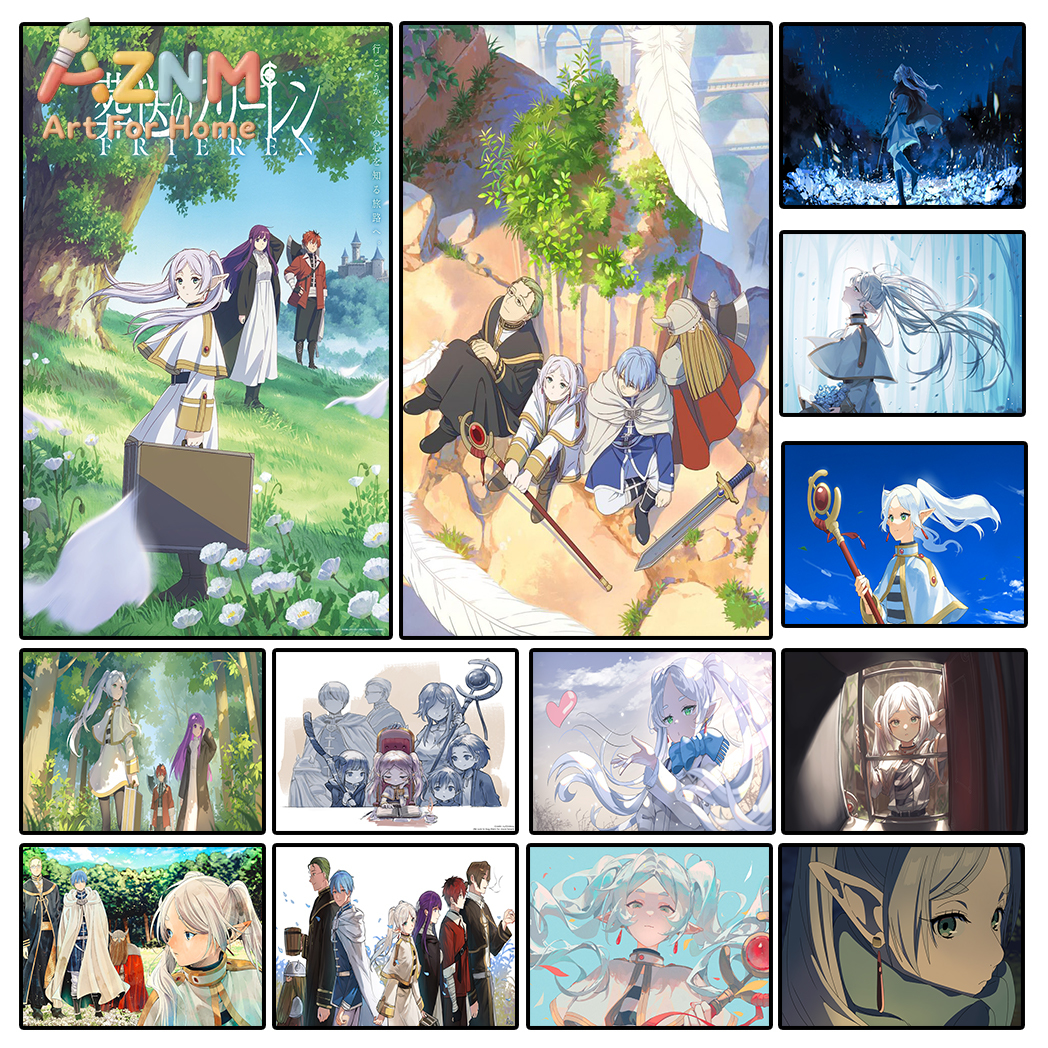 Japanese Anime Cartoon Wall Ar - Anime Cosplay Wallpaper avaliação e preço