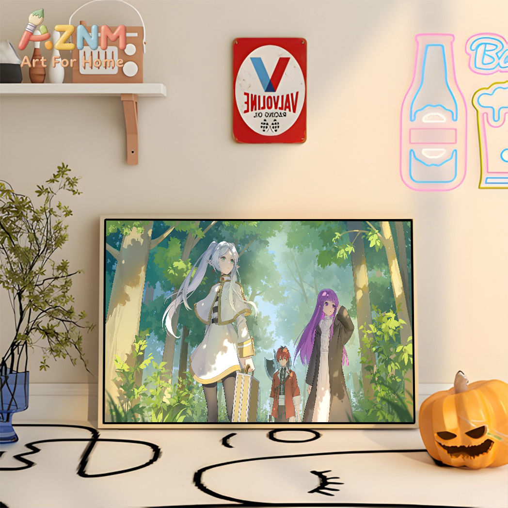 Japanese Anime Cartoon Wall Ar - Anime Cosplay Wallpaper avaliação e preço