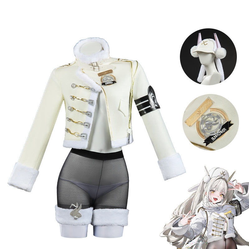 Anime Blanc Cosplay Costume Wi - Anime Cosplay Wigs avaliação e preço