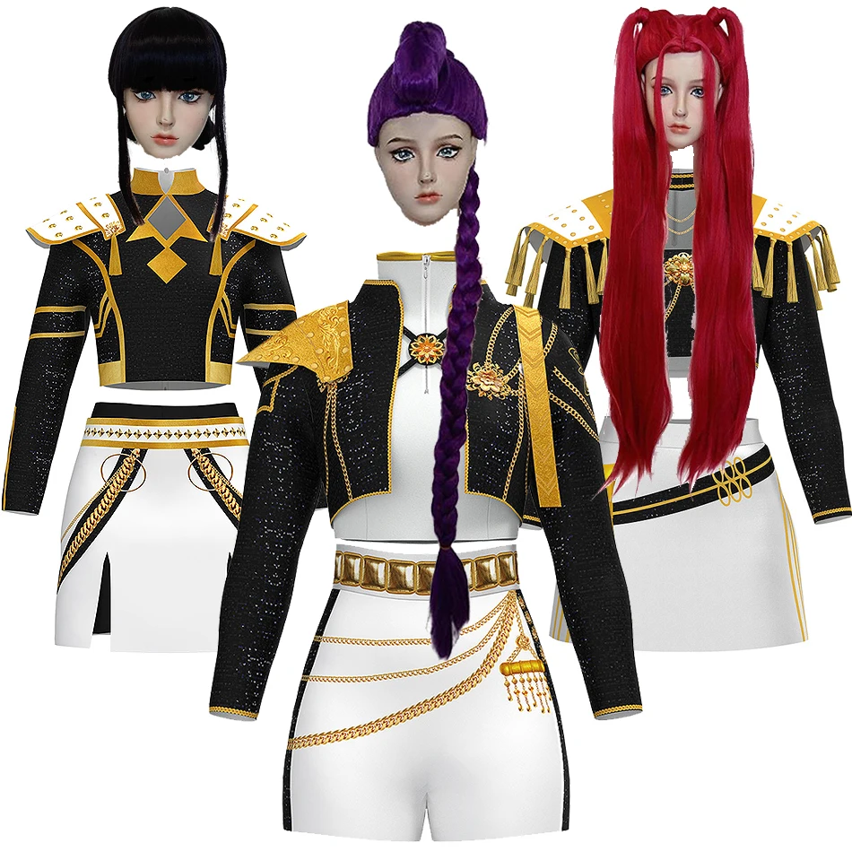 Rumi Cosplay Zoey Costume Blac - Anime Cosplay Kid avaliação e preço