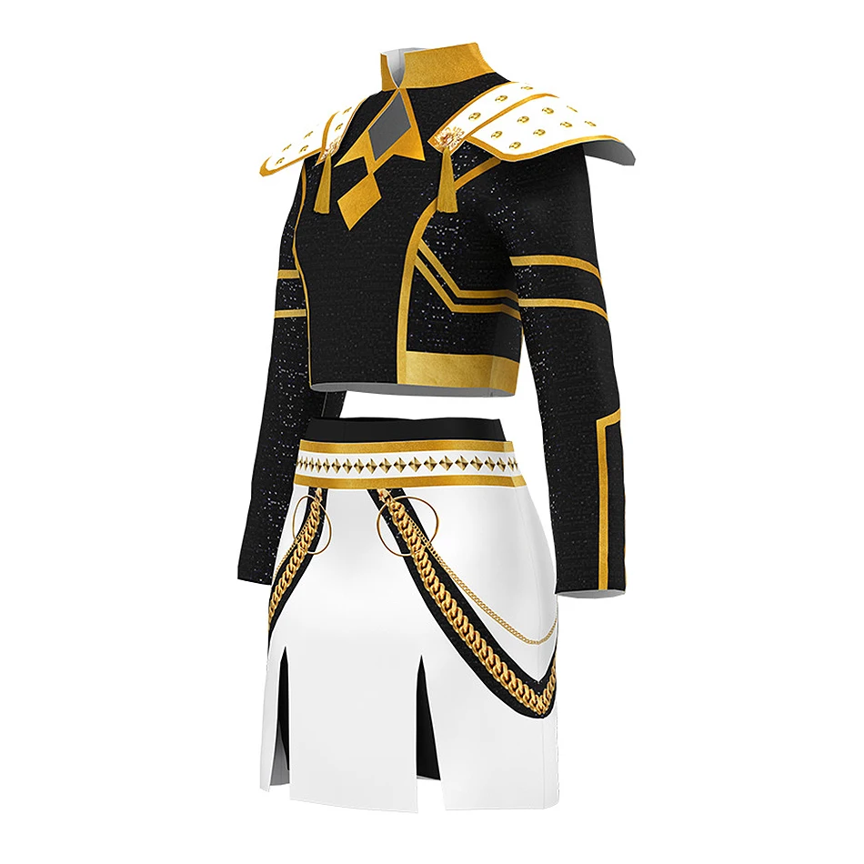 Rumi Cosplay Zoey Costume Blac - Anime Cosplay Kid avaliação e preço