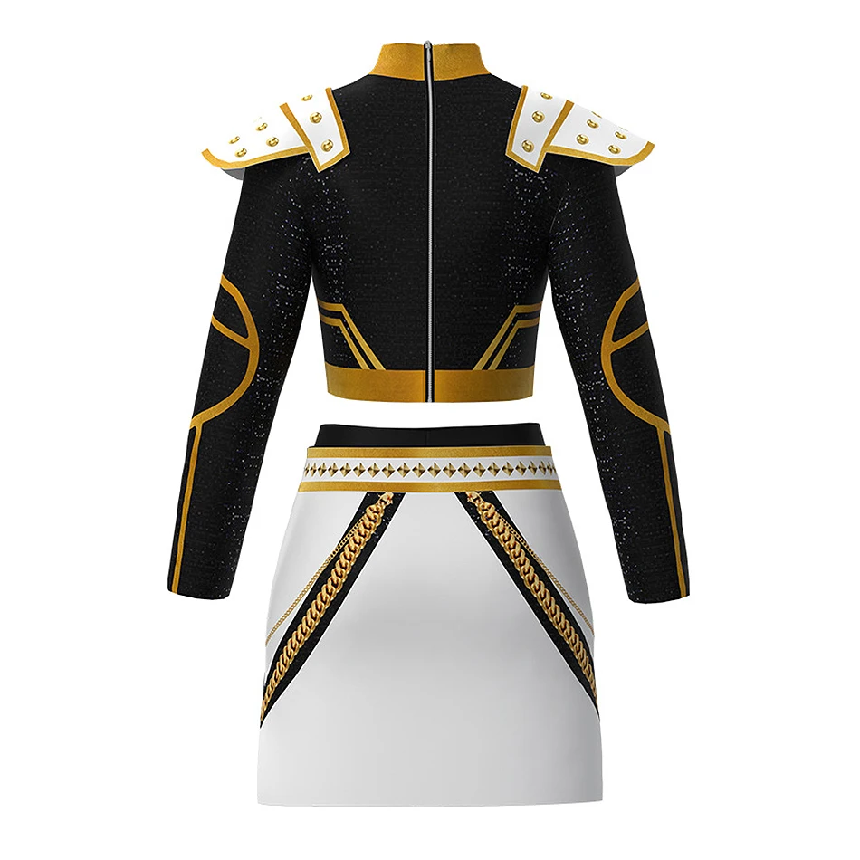Rumi Cosplay Zoey Costume Blac - Anime Cosplay Kid avaliação e preço