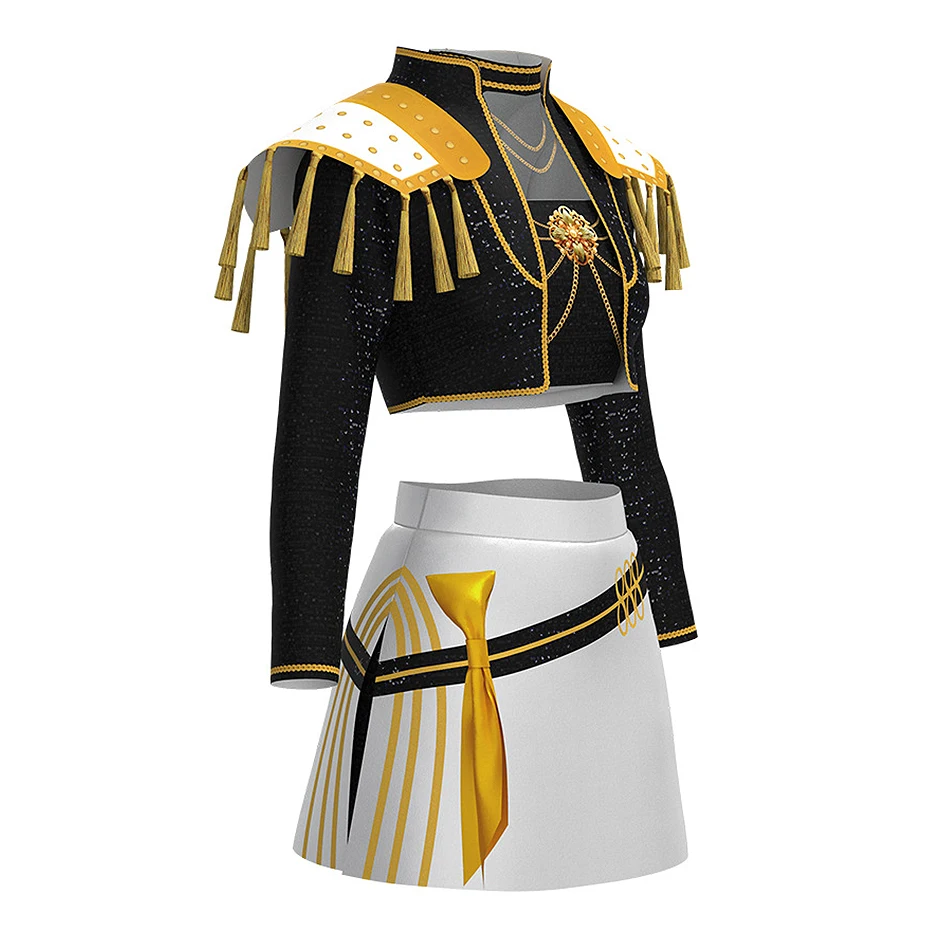 Rumi Cosplay Zoey Costume Blac - Anime Cosplay Kid avaliação e preço