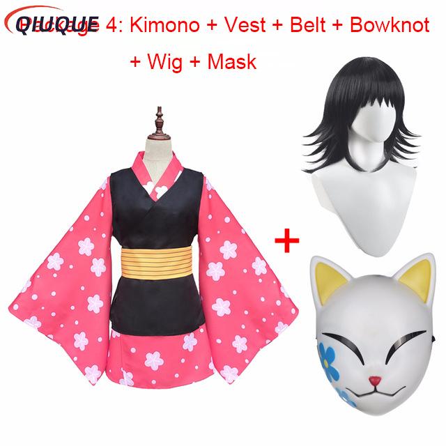 Makomo Cosplay Costume Kimono  - Anime Cosplay Mujer avaliação e preço