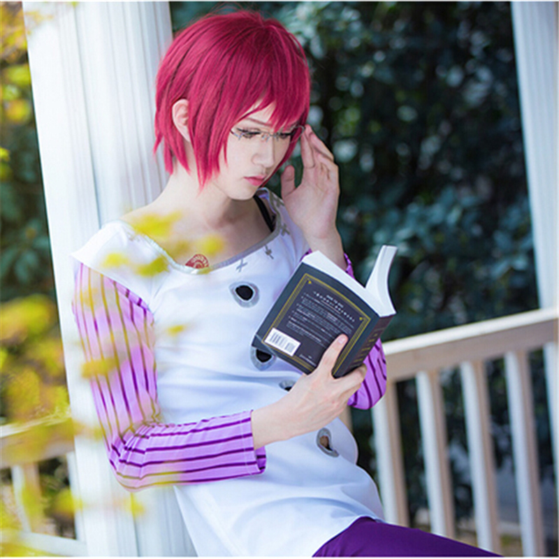 Anime Goat's Sin of Lust Gowth - Anime Cosplay With Red Hair avaliação e preço