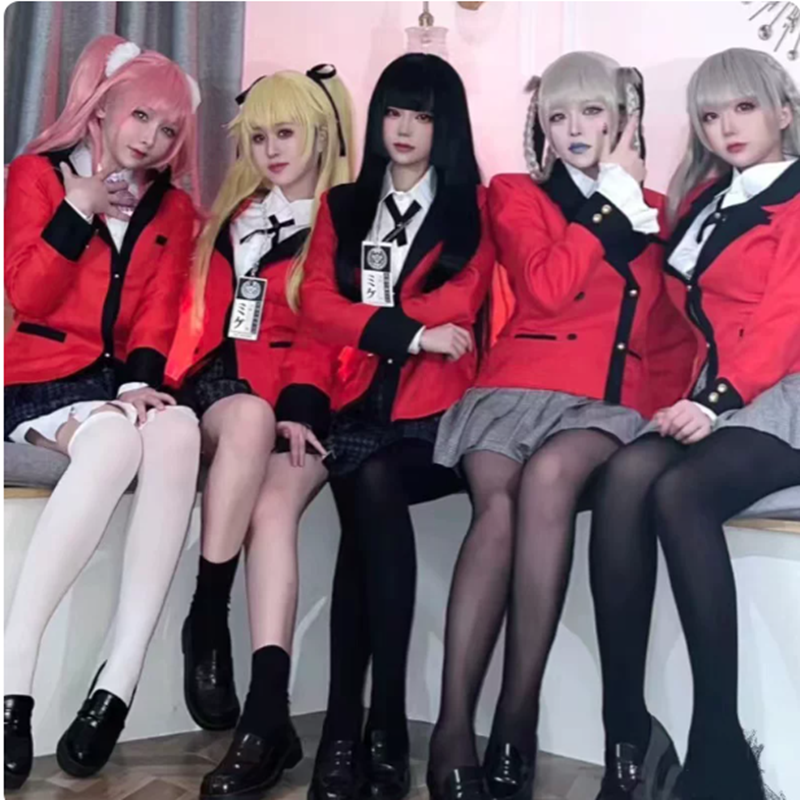 Cosplay Costume Girl Pleated S - Anime Cosplay Yumeko avaliação e preço