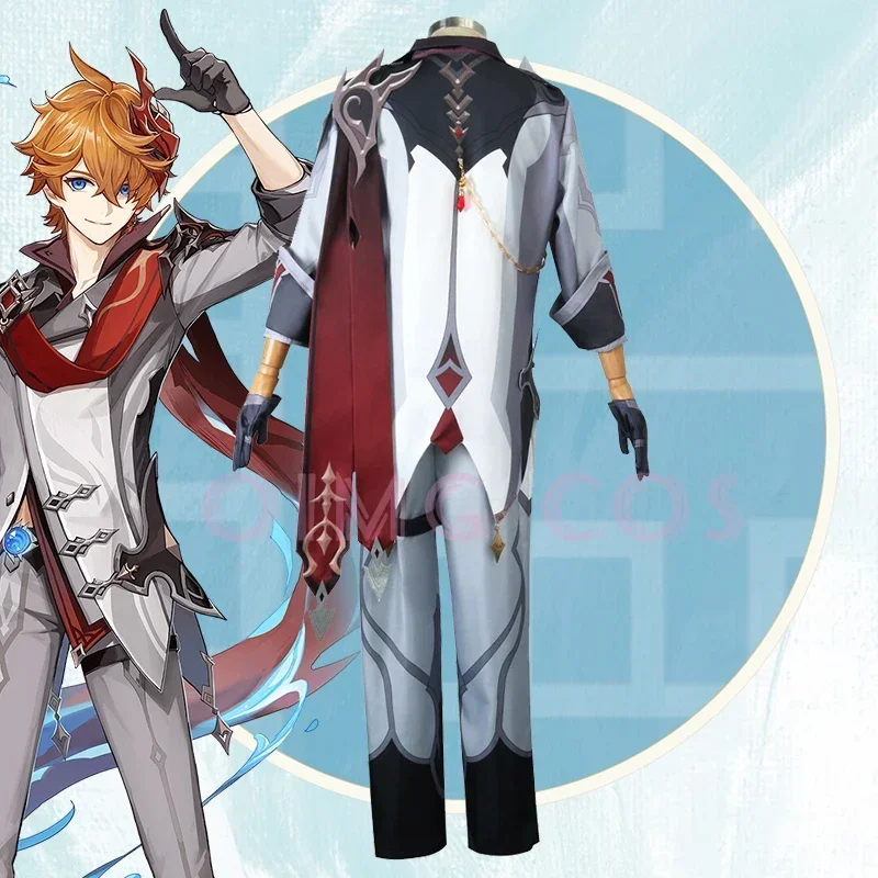Genshin Impact Tartaglia Cospl - Anime Cosplay To Buy avaliação e preço